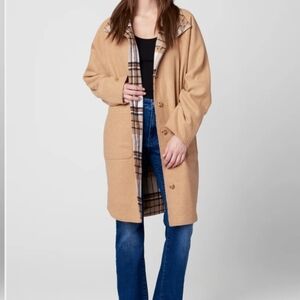 BlankNYC Play Safe Coat (Reversible)